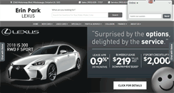 Desktop Screenshot of erinparklexus.com